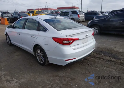 2015 Hyundai Sonata Eco z USA, uszkodzony, nr VIN 5NPE24AAXFH111228